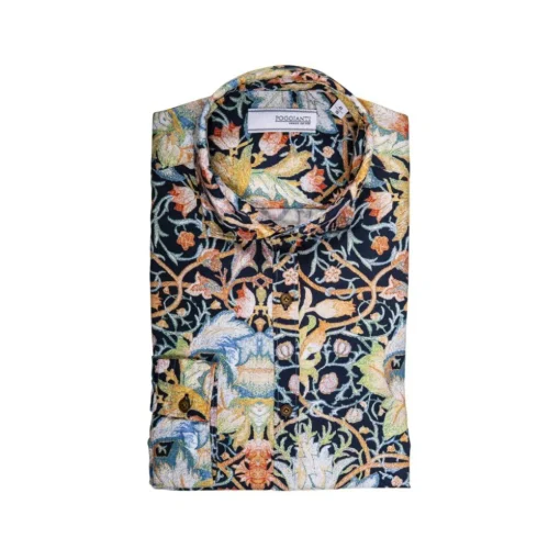 Poggianti 1958 Poggianti 1985 - Fancy French Collar Shirt - Handmade in Italy - New Luxury Exclusive Collection - Avvenice^ Shirts