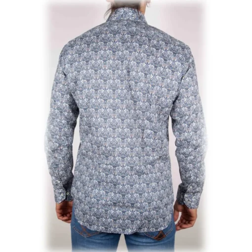 Poggianti 1958 Poggianti 1985 - Fancy French Collar Shirt - Handmade in Italy - New Luxury Exclusive Collection - Avvenice^ Shirts