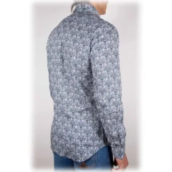 Poggianti 1958 Poggianti 1985 - Fancy French Collar Shirt - Handmade in Italy - New Luxury Exclusive Collection - Avvenice^ Shirts