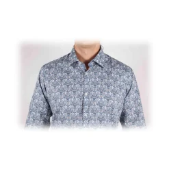 Poggianti 1958 Poggianti 1985 - Fancy French Collar Shirt - Handmade in Italy - New Luxury Exclusive Collection - Avvenice^ Shirts
