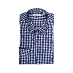 Poggianti 1958 Poggianti 1985 - Fantasy Shirt on a Square Base - Handmade in Italy - New Luxury Exclusive Collection - Avvenice^ Shirts