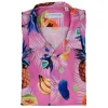 Poggianti 1958 Poggianti 1985 - Pink Soft Collar Fantasy Shirt - Handmade in Italy - New Luxury Exclusive Collection - Avvenice^ Shirts