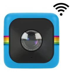 Polaroid - Cube+ Live Streaming Wi-Fi Mini Lifestyle Action Camera - Full HD 1440p - Action Sports Cameras - Blue - Avvenice^ Photo & Video