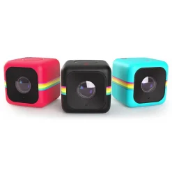 Polaroid - Cube+ Live Streaming Wi-Fi Mini Lifestyle Action Camera - Full HD 1440p - Action Sports Cameras - Blue - Avvenice^ Photo & Video