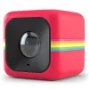 Polaroid - Cube+ Wi-Fi Mini Lifestyle Action Camera - Full HD 1440p - Action Sports Cameras - Red - Avvenice