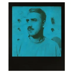 Polaroid Originals - Blue Film for 600 Duochrome - Black Frame - Film for 600 Cameras - OneStep 2 - Avvenice
