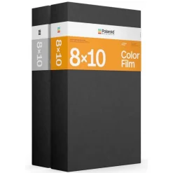 Polaroid Originals - Double Pack Core Color Film for 8x10 - Black Frame - Film for 8x10 Cameras - Avvenice