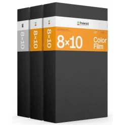 Polaroid Originals - Triple Pack Core Color Film for 8x10 - Black Frame - Film for 8x10 Cameras - Avvenice^ Photo & Video