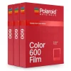 Polaroid Originals - Triple Pack Color Film for 600 - Metallic Red Frame - Film for 600 Cameras - OneStep 2 - Avvenice^ Photo & Video