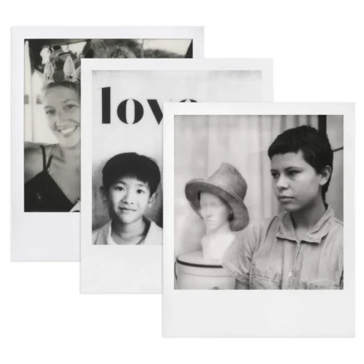 Polaroid Originals - Triple Pack for iType - Classic White Frame - Blackout Film for Cameras - OneStep 2 - Avvenice