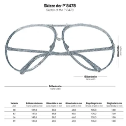 Porsche Design - P´8478 Sunglasses - Black - Eyewear - Avvenice^ Sunglasses & Eyewear
