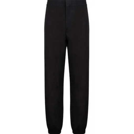 Prada - Black Cotton Trousers - Exclusive Luxury Collection - Avvenice^ Trousers
