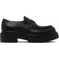 Prada - Black Leather Loafers - Exclusive Luxury Collection - Avvenice^ Shoes