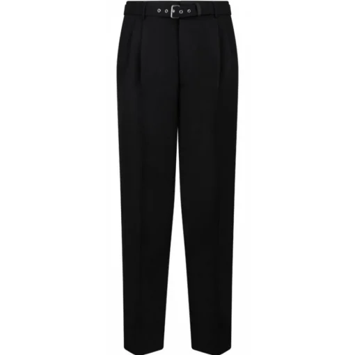 Prada - Black Wool Trousers - Exclusive Luxury Collection - Avvenice