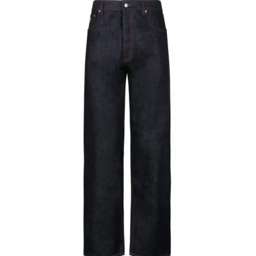 Prada - Navy Denim Jeans - Exclusive Luxury Collection - Avvenice