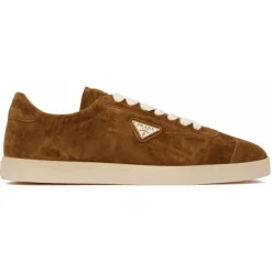 Prada - Tobacco Brown Lane Sneakers - Exclusive Luxury Collection - Avvenice^ Shoes