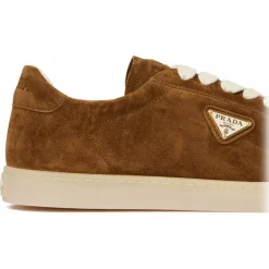 Prada - Tobacco Brown Lane Sneakers - Exclusive Luxury Collection - Avvenice^ Shoes