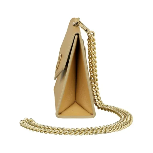 Priscilla Dinamo - Carte Blanche - Camel - Bag - Made in Italy - Luxury Exclusive Collection - Avvenice^ Bags