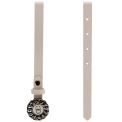 Priscilla Dinamo - Hug - Ivory - Belt - Made in Italy - Luxury Exclusive Collection - Avvenice
