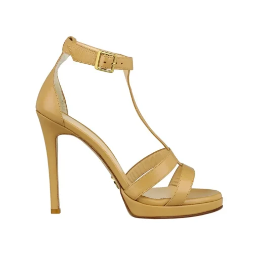 Priscilla Dinamo - Street Art - Camel - Shoes - Made in Italy - Luxury Exclusive Collection - Avvenice^ Shoes