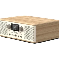 Pure - Classic C-D6 - Cotton White Oak - CD-Player DAB+ Radio with Bluetooth - High Quality Digital Radio - Avvenice^ Audio