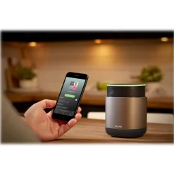 Pure - DiscovR - Graphite - Portable Smart Speaker - Alexa Built-In, Enhanced Music Discovery - High Quality Digital Radio - Avvenice^ Audio