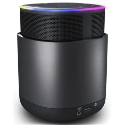 Pure - DiscovR - Graphite - Portable Smart Speaker - Alexa Built-In, Enhanced Music Discovery - High Quality Digital Radio - Avvenice^ Audio