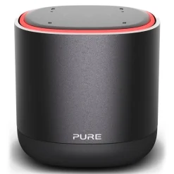 Pure - DiscovR - Graphite - Portable Smart Speaker - Alexa Built-In, Enhanced Music Discovery - High Quality Digital Radio - Avvenice^ Audio