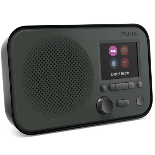 Pure - Elan BT3 - Graphite - Portable DAB/DAB+ and FM Radio with Bluetooth Connectivity - High Quality Digital Radio - Avvenice^ Audio