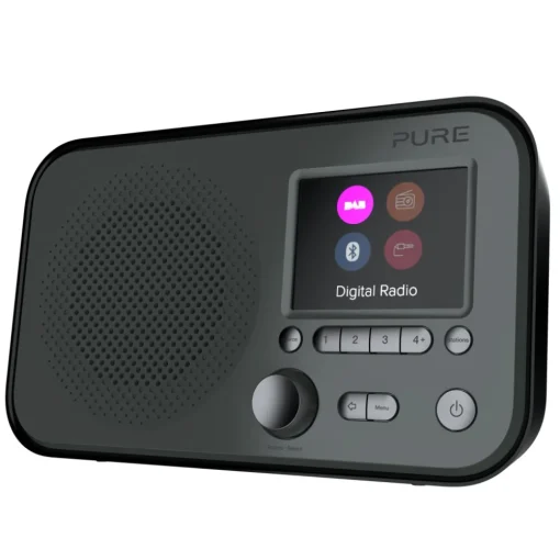 Pure - Elan BT3 - Graphite - Portable DAB/DAB+ and FM Radio with Bluetooth Connectivity - High Quality Digital Radio - Avvenice^ Audio