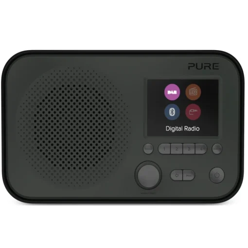 Pure - Elan BT3 - Graphite - Portable DAB/DAB+ and FM Radio with Bluetooth Connectivity - High Quality Digital Radio - Avvenice^ Audio
