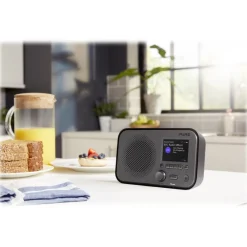 Pure - Elan BT3 - Graphite - Portable DAB/DAB+ and FM Radio with Bluetooth Connectivity - High Quality Digital Radio - Avvenice^ Audio