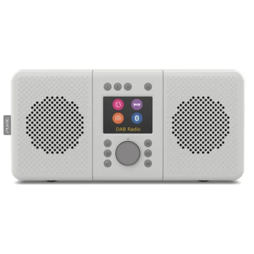 Pure - Elan Connect+ - Stone Grey - Stereo Internet Radio with DAB+ and Bluetooth - High Quality Digital Radio - Avvenice^ Audio