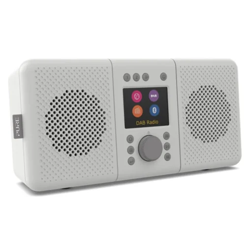 Pure - Elan Connect+ - Stone Grey - Stereo Internet Radio with DAB+ and Bluetooth - High Quality Digital Radio - Avvenice^ Audio