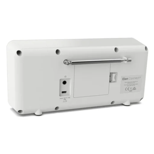 Pure - Elan Connect+ - Stone Grey - Stereo Internet Radio with DAB+ and Bluetooth - High Quality Digital Radio - Avvenice^ Audio