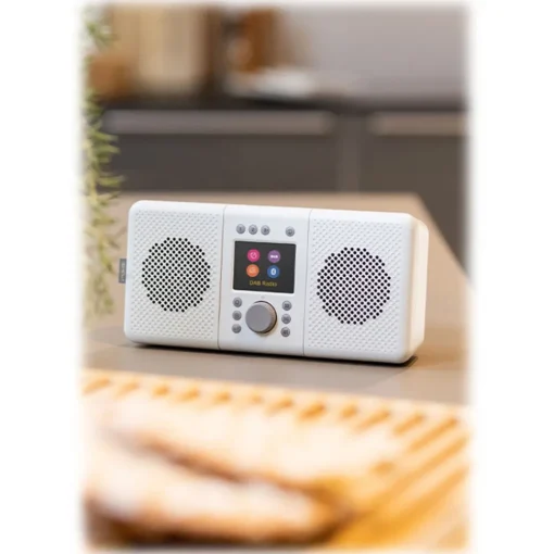 Pure - Elan Connect+ - Stone Grey - Stereo Internet Radio with DAB+ and Bluetooth - High Quality Digital Radio - Avvenice^ Audio