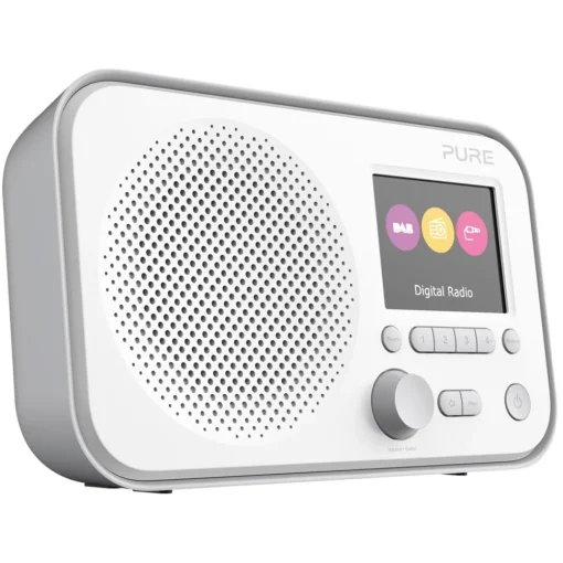 Pure - Elan E3 - Grey - Portable DAB/DAB+ and FM Radio with Colour Display - High Quality Digital Radio - Avvenice