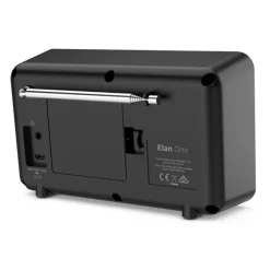 Pure - Elan One - Black - Portable DAB+ Radio with Bluetooth - High Quality Digital Radio - Avvenice^ Audio