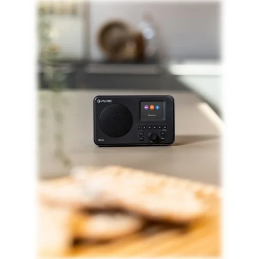 Pure - Elan One - Black - Portable DAB+ Radio with Bluetooth - High Quality Digital Radio - Avvenice^ Audio