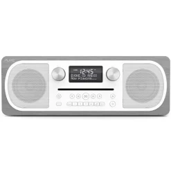 Pure - Evoke C-D6 - Grey Oak - Stereo All-in-One Music System with Bluetooth - High Quality Digital Radio - Avvenice