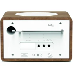 Pure - Evoke C-D4 - Walnut - Compact All-in-One Music System with Bluetooth - High Quality Digital Radio - Avvenice^ Audio