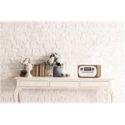 Pure - Evoke C-D4 - Walnut - Compact All-in-One Music System with Bluetooth - High Quality Digital Radio - Avvenice^ Audio