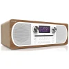Pure - Evoke C-D6 - Walnut - Stereo All-in-One Music System with Bluetooth - High Quality Digital Radio - Avvenice^ Audio