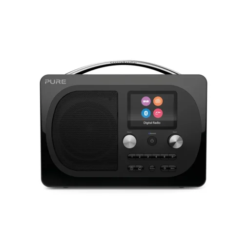 Pure - Evoke H4 - Prestige Edition - Black - Portable DAB/DAB+ and FM Radio with Bluetooth - High Quality Digital Radio - Avvenice^ Audio