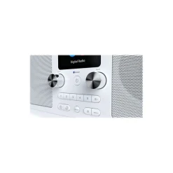 Pure - Evoke H6 - Prestige Edition - White - Portable DAB/DAB+ and FM Radio with Bluetooth - High Quality Digital Radio - Avvenice^ Audio