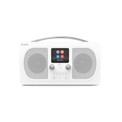 Pure - Evoke H6 - Prestige Edition - White - Portable DAB/DAB+ and FM Radio with Bluetooth - High Quality Digital Radio - Avvenice^ Audio