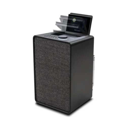 Pure - Evoke Spot - Coffee Black - Compact Music System - High Quality Digital Radio - Avvenice