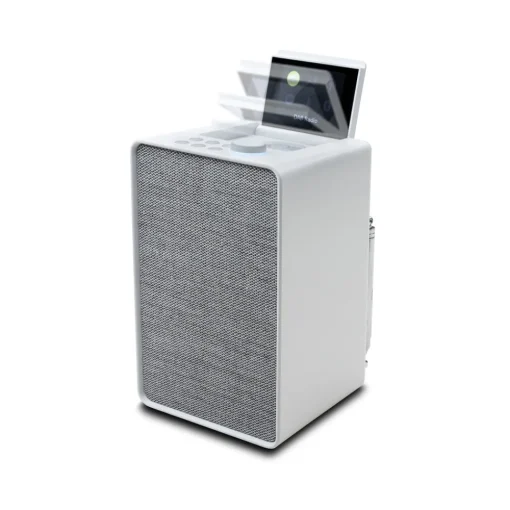 Pure - Evoke Spot - Cotton White - Compact Music System - High Quality Digital Radio - Avvenice^ Audio