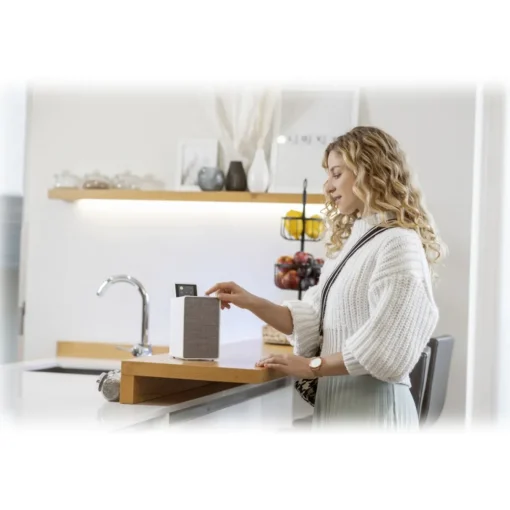 Pure - Evoke Spot - Cotton White - Compact Music System - High Quality Digital Radio - Avvenice^ Audio