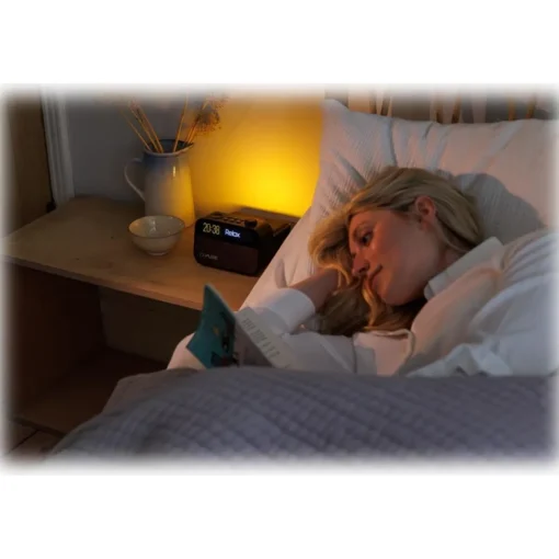 Pure - Moment Charge - The Ambient Sleep Companion with Wireless Charging - Coffee Black - High Quality Digital Radio - Avvenice^ Audio